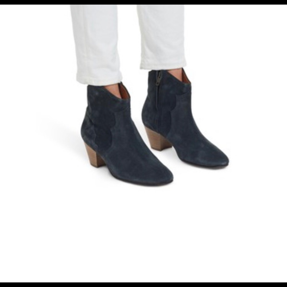 Isabel Marant Etoile Dicker Suede Ankle Boots - Picture 6 of 6